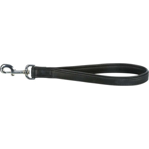 Krótka smycz Active Comfort czarna M-L: 35cm/25mm