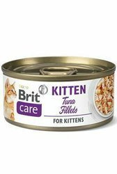 BRIT CARE CAT kitten tuna fillets 70g