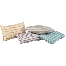 Trixie Poduszka XXL z kocimiętką zabawka dla kota bawełna mix kolorów 19x30cm