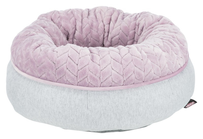Trixie Junior Round legowisko okrągłe jasnoszare-liliowe 40cm
