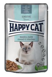 HappyCat Sensitive Adult Stomach & Intestines kurczak w sosie 85g