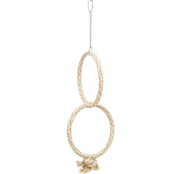 Trixie pierścienie ze sznurka bawełniane dla ptaków 16cm