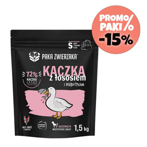 Paka Zwierzaka Seven’th Heaven Puppy Kaczka Łosoś 1,5kg