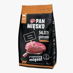 Pan Mięsko Cielęcina z kaczką dla kota M 10kg