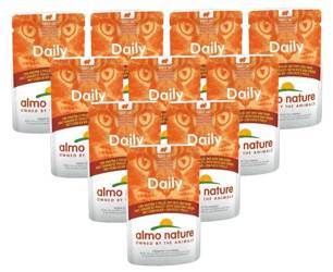 Almo Nature Daily z kaczką i kurczakiem 12x70g