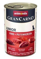 Animonda GranCarno Junior Wołowina i serca 400g