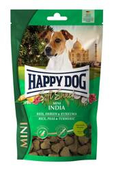 Happy Dog Soft Snack Mini India z ryżem i groszkiem 100g