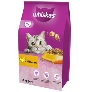 Whiskas Adult Kurczak z Warzywami 14kg