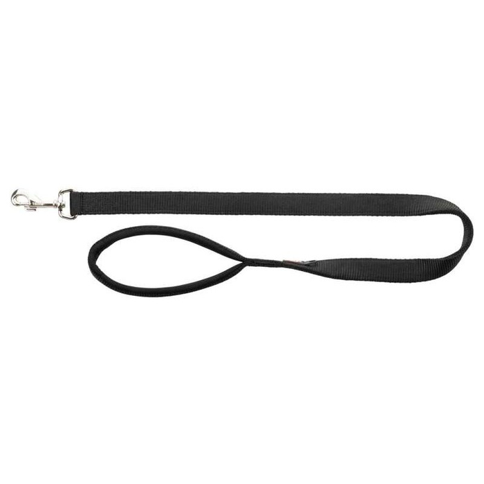 Trixie Smycz Premium M-L: 1,80m/20mm czarna