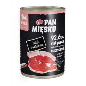 Pan Mięsko Junior z indykiem i wołowiną 400g