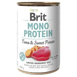 Brit Mono Protein tuńczyk i słodkie ziemniaki 400g