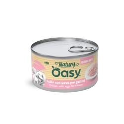 Oasy Natury Broth Kitten Kurczak/Jajko 85g