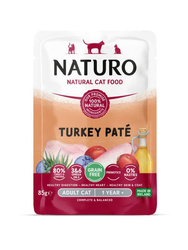 Naturo Grain Free Paté Indyk 85g