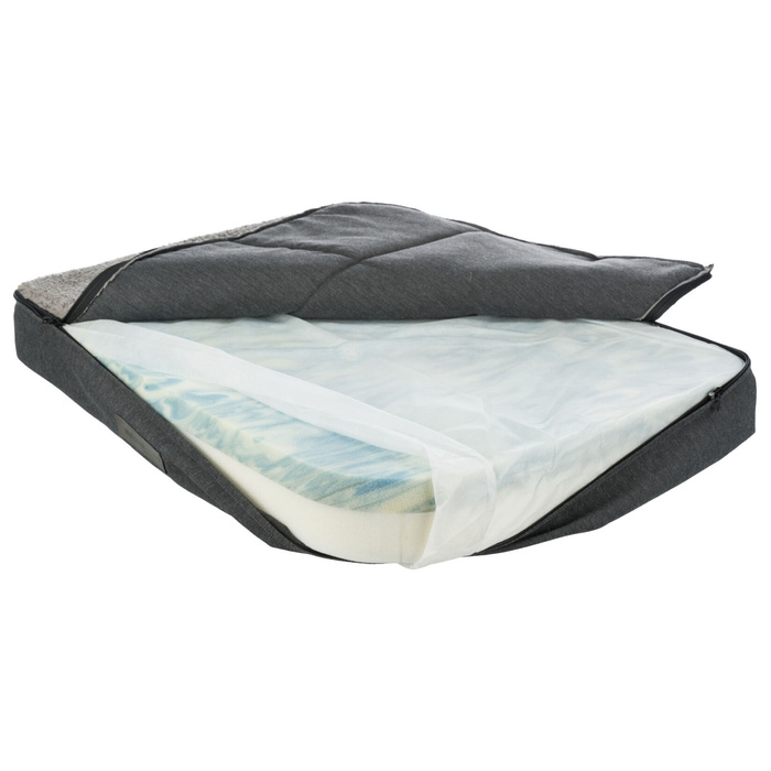 Trixie Vital Bendson sofa ortopedyczna prostokątna szara 100x80cm