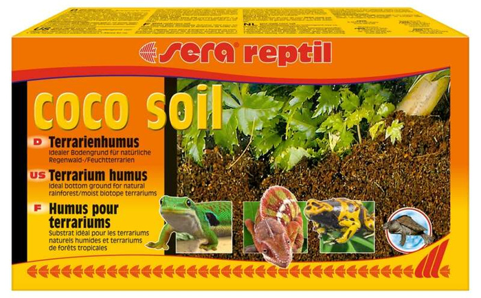 Sera Podłoże do terrarium Reptil Coco soil, 640g