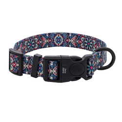 Barry King Obroża taśma dla psa Etno Mandala 25mm/50-70cm