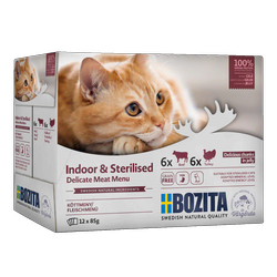 Bozita Indoor&Sterilised Box w galaretce 12x85g