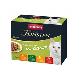 Animonda Vom Feinsten Rafifinesse Adult 8x85g Mixpack Kurczak Kaczka Królik Wołowina