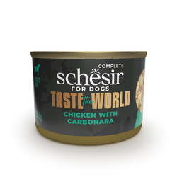 Schesir Taste The World Filety Kurczak Z Carbonarą 150g