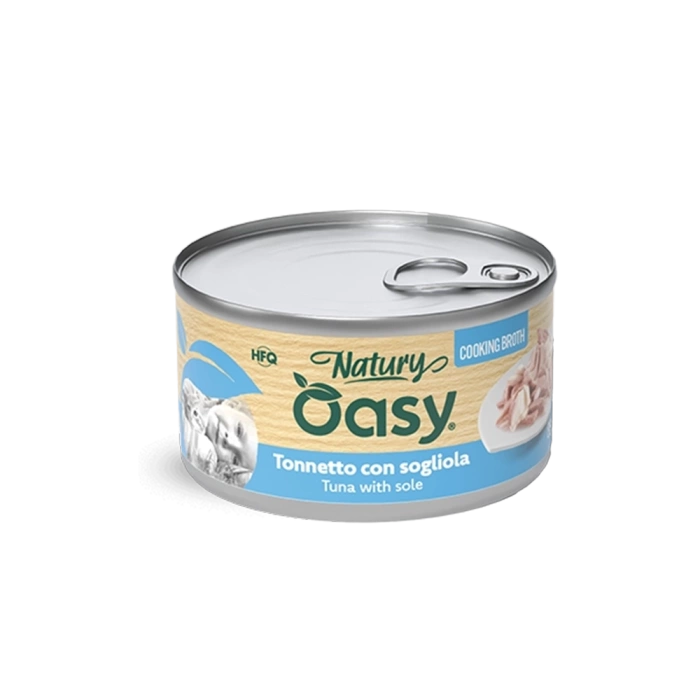 Oasy Natury Broth Tuńczyk/Sola 85g