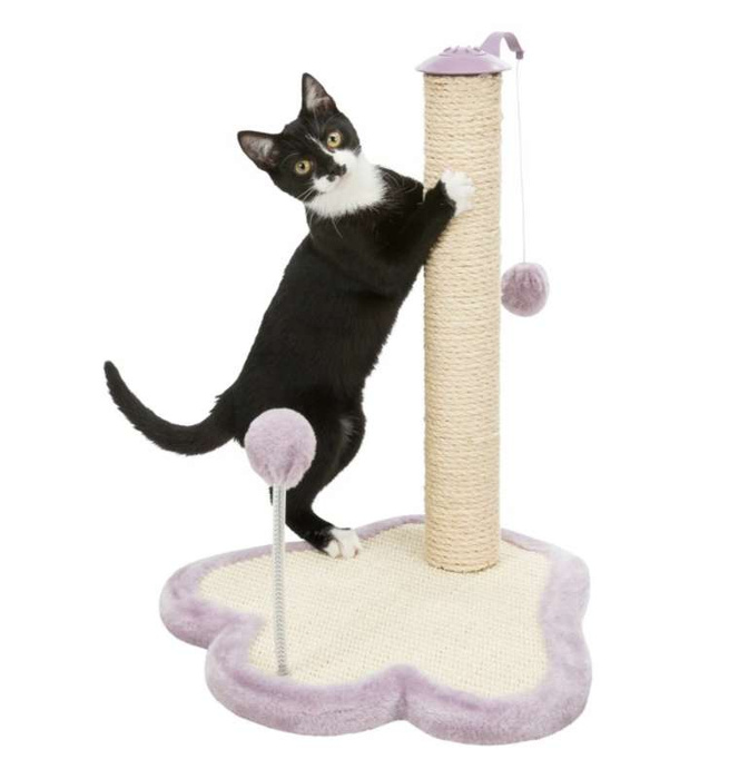 Trixie Junior drapak słupek z zabawkami 50cm