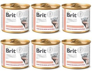 Brit Grain Free Veterinary Diet Cat Renal 6x200g