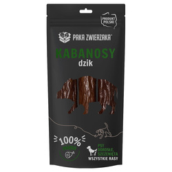 Paka Zwierzaka kabanosy z dzika 3szt.