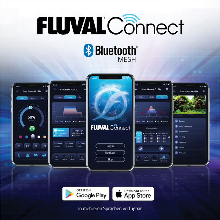 Fluval Nano Plant 4.0 LED Oświetlenie do akwarium 20W bluetooth