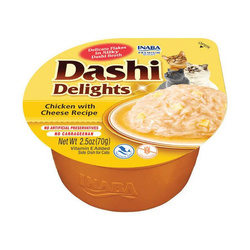 Inaba Cat Dashi Delights kurczak i ser 70g