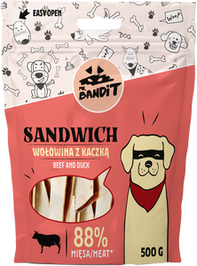 Mr. Bandit Sandwich wołowina z kaczką 500g