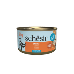 Schesir Cat Can Grill mokra dla kota sardynki w sosie 70g puszka