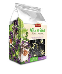 Vitapol Vita Herbal kwiat malwy dla gryzoni i królika 15g