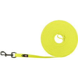 Trixie Smycz treningowa odblaskowa Easy Life 10m/17 mm żółty neonowy