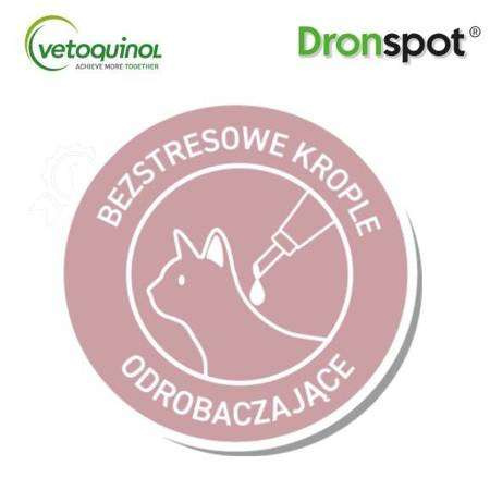 DRONSPOT Krople dla Kotów 0,5kg-2,5kg 2szt