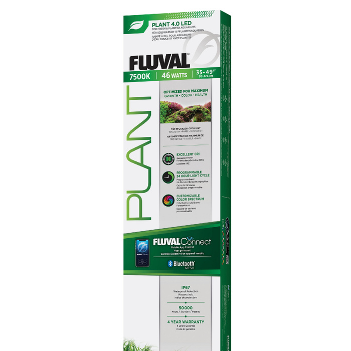 Fluval Plant 4.0 LED Oświetlenie do akwarium 46W 88,2-125,8 cm bluetooth