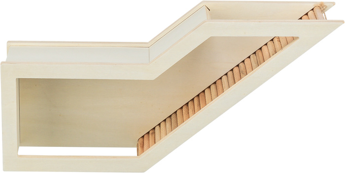 Trixie Tunel do obserwacji dla gryzoni drewno 36x17cm