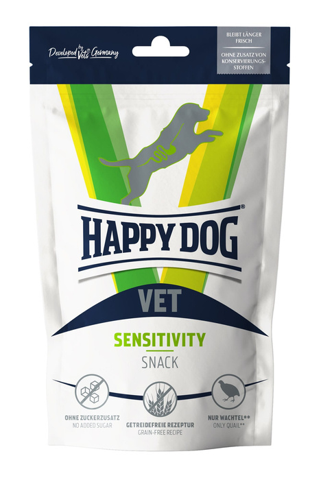 Happy Dog VET Snack Sensitivity przysmak dla psów z alergiami pokarmowymi 100g