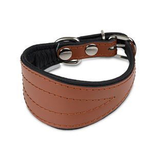 Barry King Obroża dla psa wzór chart 60mm/40cm koniak