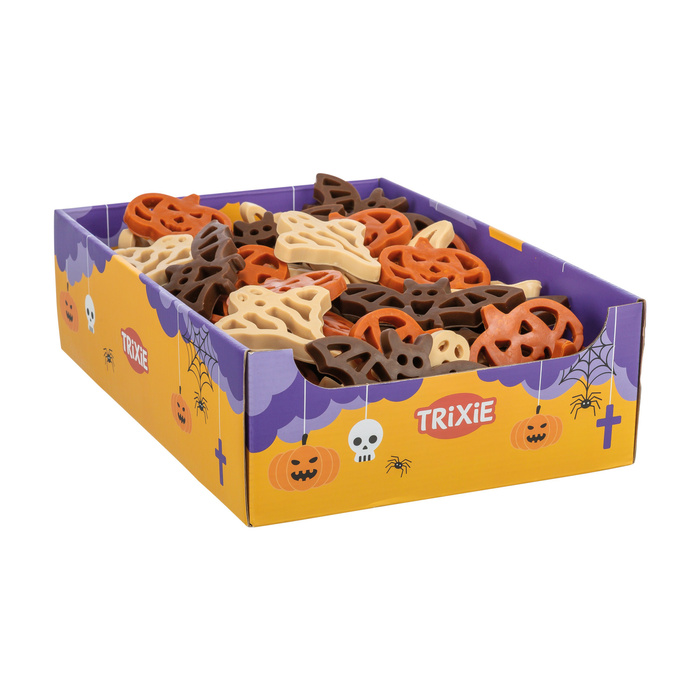 Trixie Przysmak Halloween nietoperz duch lub dynia kurczak 5-8cm 3szt