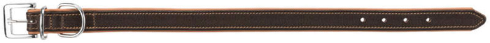 Obroża Active Comfort S: 31-37cm/25mm brązowa/jasnobrązowa
