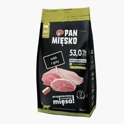 Pan Mięsko Indyk z gęsią dla kota S 1,6kg