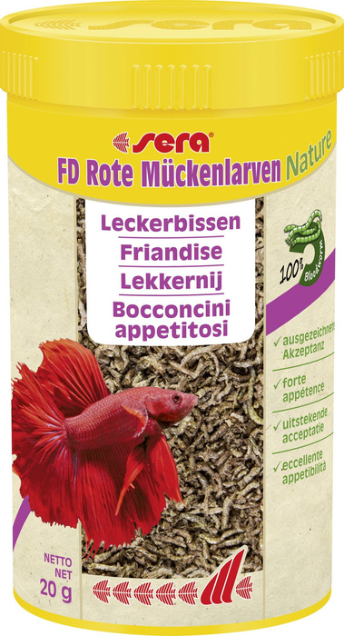 Sera FD Bloodworms 250ml Przysmak