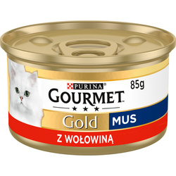Gourmet Gold mus z wołowiną 85g