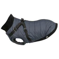 Trixie Pontis płaszczyk z szelkami dla psa niebieski S: 36cm