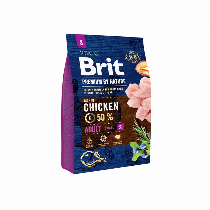 Brit Premium by Nature Adult S Kurczak 3kg