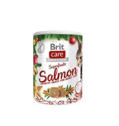 Brit Care Cat Snack Superfruits Łosoś 100g