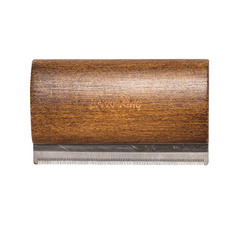 Barry King Zgrzebło do podszerstka dla zwierząt drewno bukowe stal 13cm