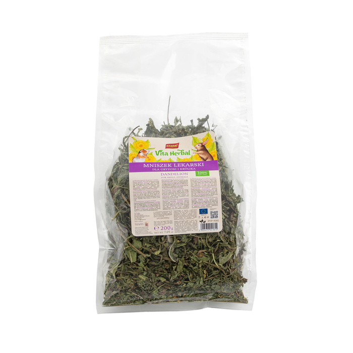 Vitapol Vita Herbal Liść mniszka dla gryzoni i królika 200g