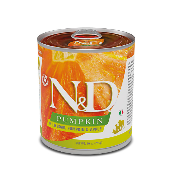 Farmina N&D Pumpkin Grain Free Dog Adult dzik dynia i jabłko 285g