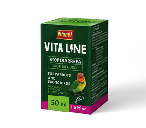 Vitapol vitaline stop biegunce dla papug i ptaków egzotycznych 50ml